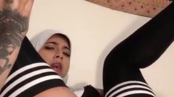 Princess Jilbab Cobain Colmek Dildo Jumbo